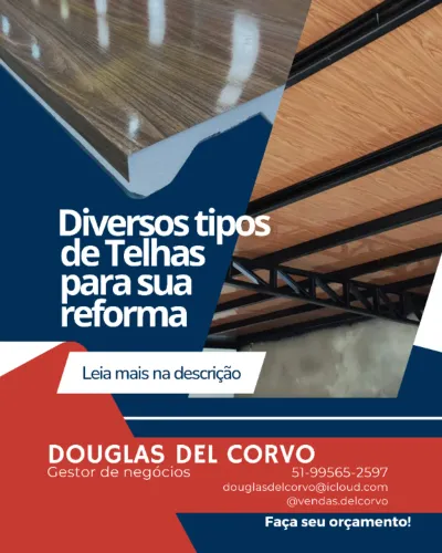 Telha em Aluzinco com Forro