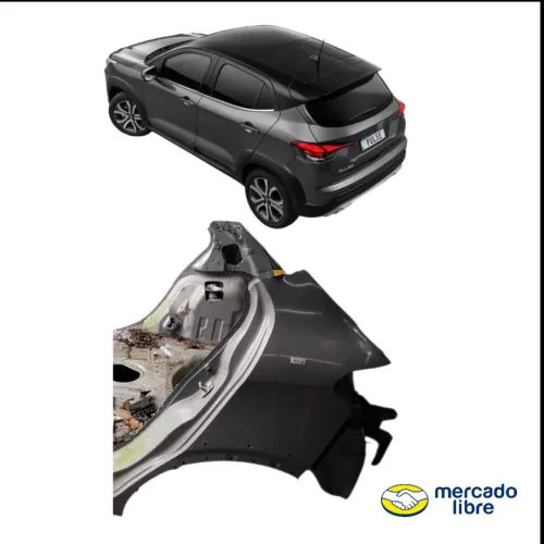 Lateral Esquerdo Fiat Pulse Cinza