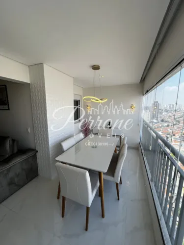 COBERTURA MOBILIADA À VENDA NA MOOCA | 75m² | 2 DORMITÓRIOS (1 SUÍTE) | VARANDA GOURMET