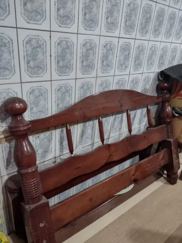 CAMA MADEIRA MACIÇA