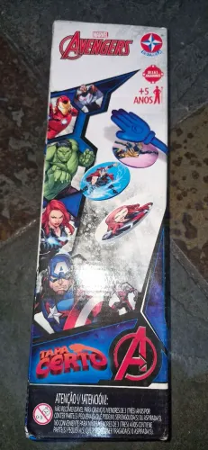 Tapa certo avengers vingadores da Estrela novo