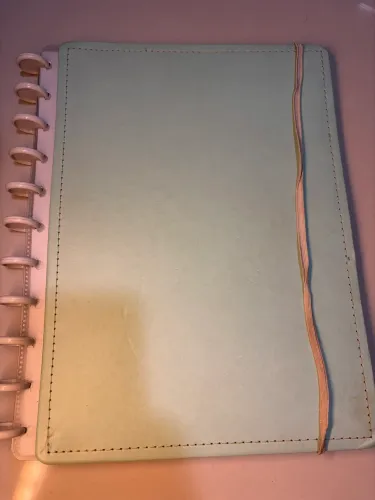 Caderno inteligente verde-água original
