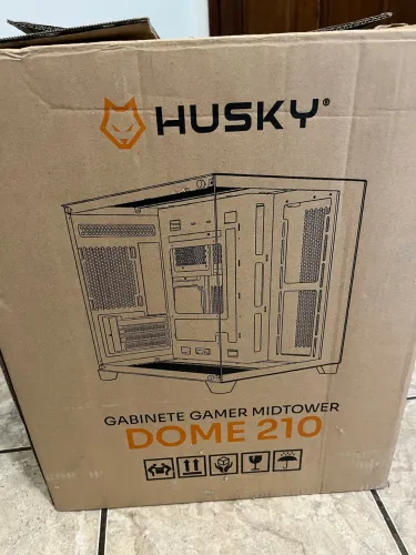 Gabinete Gamer mid Husky Dome 210