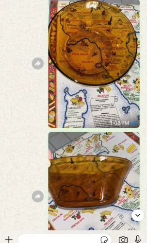 Tigela marrom marca Duralex