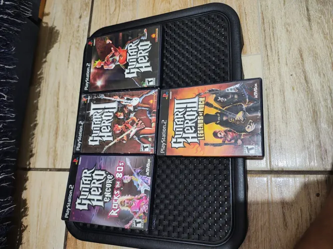 Coleção Guitar Hero para PS2