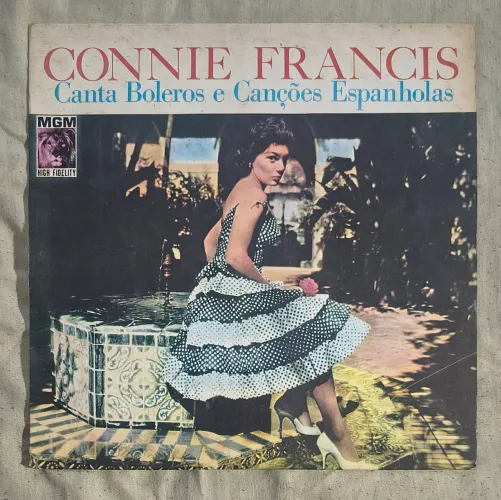 LP Connie Francis Canta Boleros E Canções Espanholas