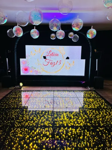 Pista de Led, DJ iluminação