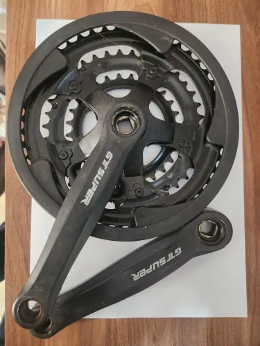 Pé de vela triplo, MTB marca Caloi - GT Super