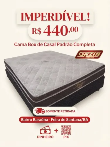 Cama Box de Casal