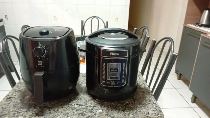 Panela de pressão eletrica e Air fryer