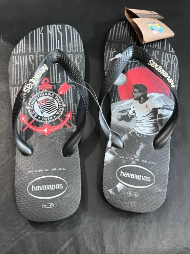 Chinelo Havaianas 39/40 Corinthians