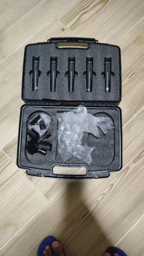 Microfone Arcano Renius 7 kit com 5 unidades