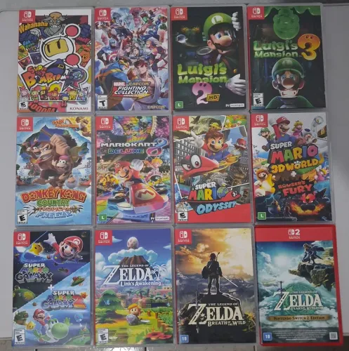 Jogos Nintendo Switch 