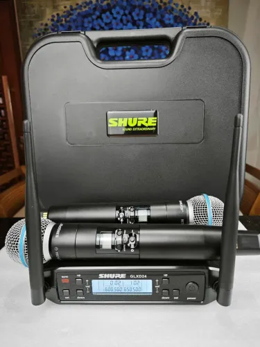 MICROFONE GLXD24 SLXD2 DUPLO 