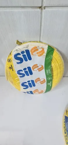 Fio amarelo Silv1,5 mm 100 m