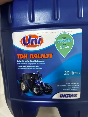 Óleo 10w30 para trator 