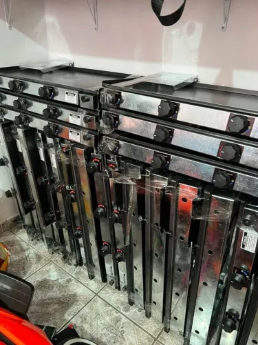 Chapa para lanche 40x80 a gás com 3 botões chapeira cozinha
