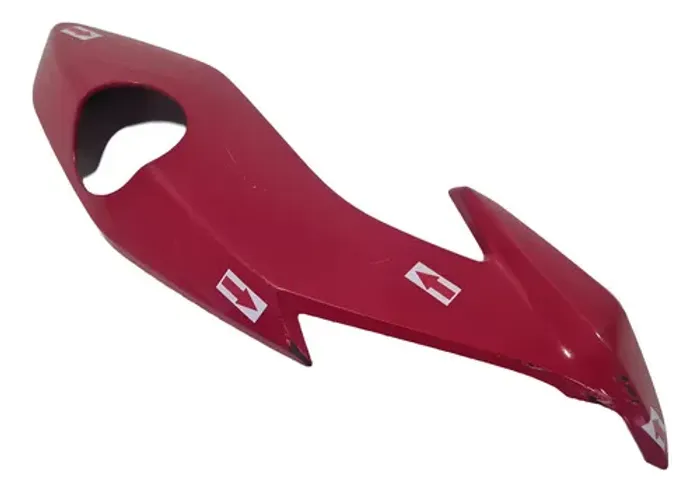 Carenagem Bananinha Esq Honda Cg160 Fan 22/24 Detalhes 61293 Vermelho
