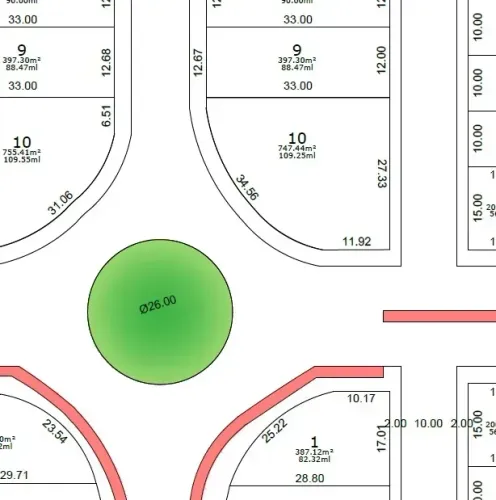 Lote/Terreno para venda possui 397 metros quadrados