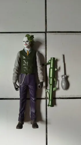 BONECO CORINGA DC RARO COLECIONADOR COLEÇÃO, VILÃO DO BATMAN ACTIONS FIGURES JOKER