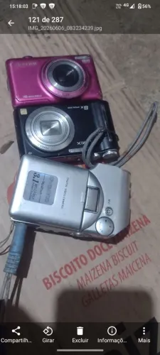 Camera digital sem bateria os 3