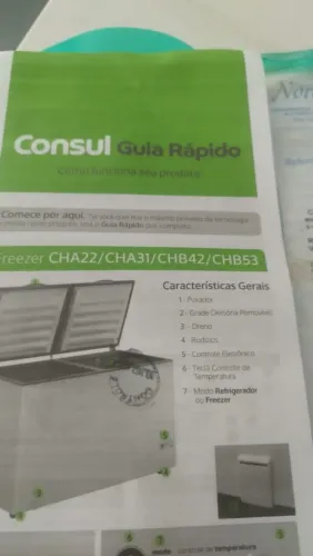 Freezer Cônsul 