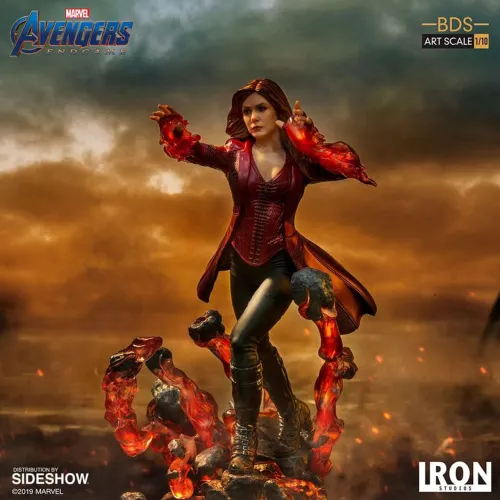 Scarlet Wich (Feiticeira Escarlate) 1/10 End game Iron Studios