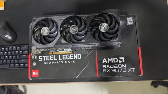 RX 9070XT 16gb ASRock Steel Legend