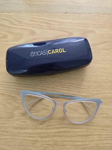armação de óculos emporio armani ea1074 azul
