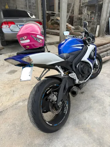 SUZUKI GSXR 750 W SRAD 2008 AZUL FILE 