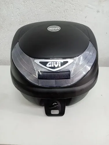 Baú Bauleto Givi Tour Monolock E30nt 30 Litros Fumê UNIVERSAL
