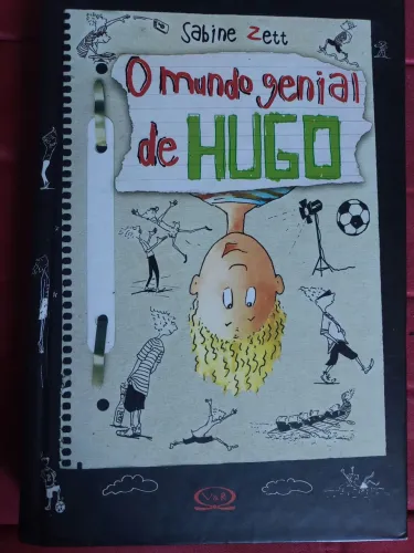 Livro o Mundo Genial de Hugo
