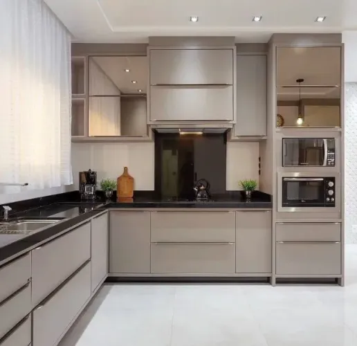 Cozinha Planejada, Marcenaria Alto Padrão Móveis Planejados Linha Premium, Marceneiro