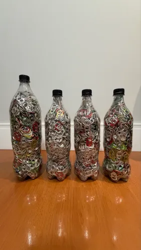 Lacres De Aluminio Garrafa Pet 1 Litros Cheia - Usado