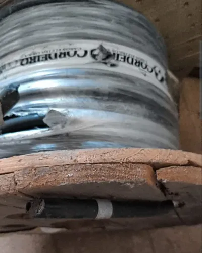 Cabo elétrico fio rígido 95 mm 1 kv