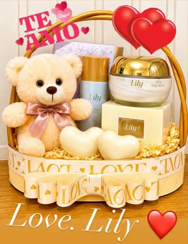 Cestas. Love Lily apresentei Com Carinho R$:350,00