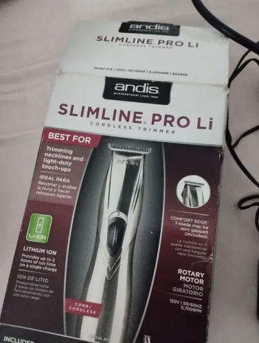 Máquina de acabamento e máquina de corte de cabelo