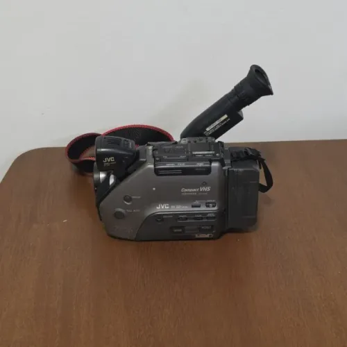 Filmadora JVC GR-AX10 VHS-C Anos 90 Maleta Fitas Lacradas Não Testada