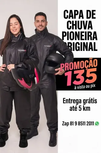 Capa de chuva pioneira original Entrega grátis
