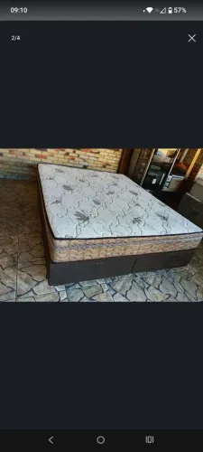Cama box casal Queen.... ENTREGO
