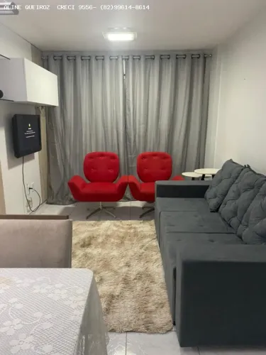 Apartamento para Locação em Maceió, Cruz das Almas, 3 dormitórios, 1 suíte, 2 banheiros, 1