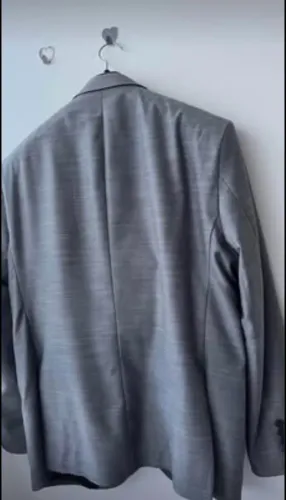 Terno Tevah Original Cinza Completo - Novo, Nunca Usado | Elegante