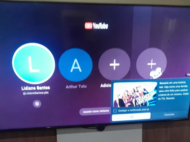 Vendo smart TV 55 polegadas tcl