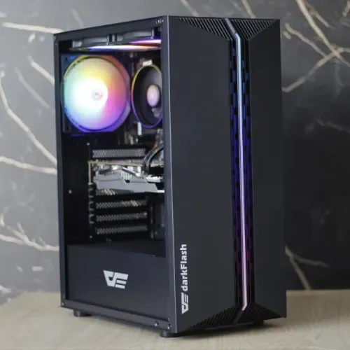 PC Gamer Ryzen 5 1600 AF, RX 570 8GB, 16GB RAM, SSD 512GB, B450, Gabinete DarkFlash