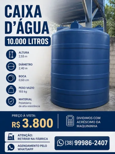 Caixa D água 10 mil litros 