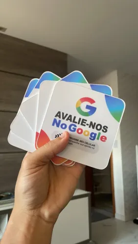 PLACA NFC DE AVALIAÇÃO DO GOOGLE