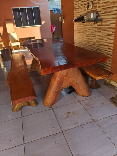 Vendo mesa rústica