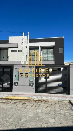 Sobrado Geminado para Venda em Itapema, morretes, 2 dormitórios, 2 suítes, 3 banheiros, 2