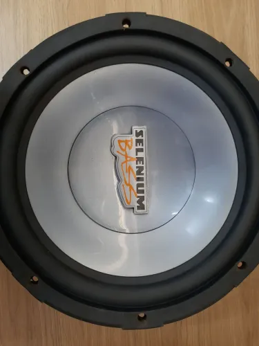Subwoofer selenium bass 12" raridade impecável