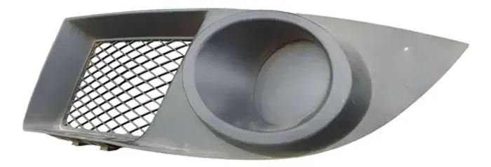 Moldura Farol Milha Direito Fiat Doblo 2009 A 2013 100180122 Preto Direito